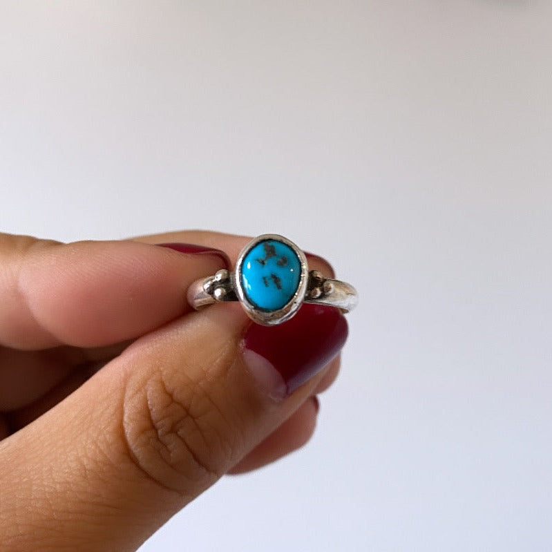 Kingman Turquoise Ring Size 9