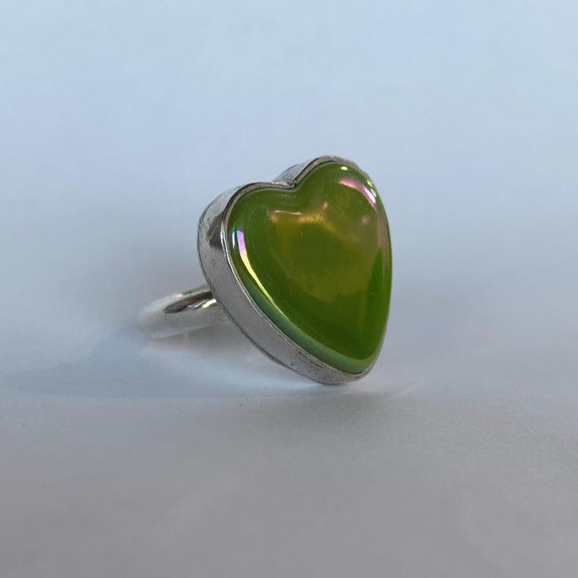 Heart Ring Sz 7