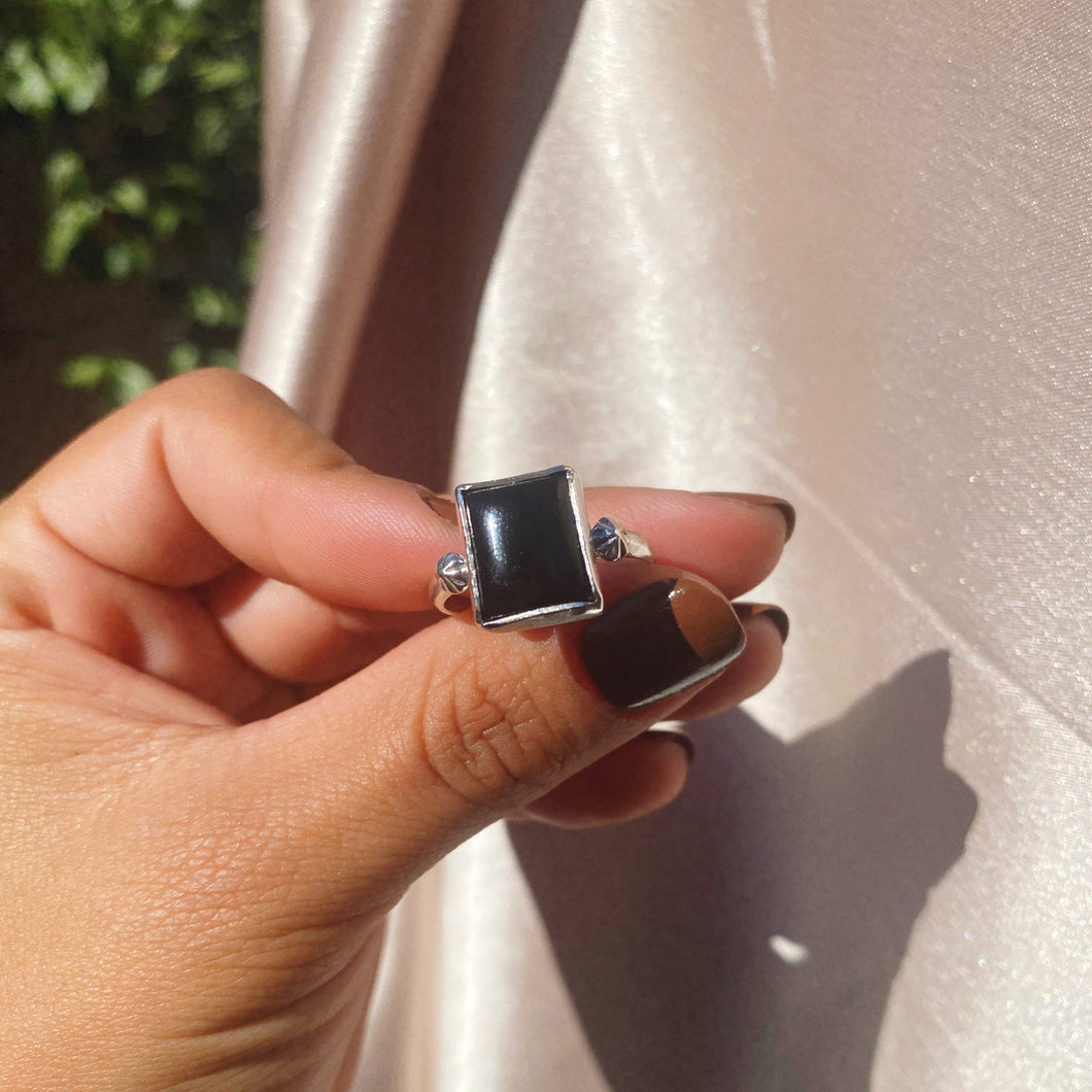 Black Onyx Ring (ready to ship sizes)