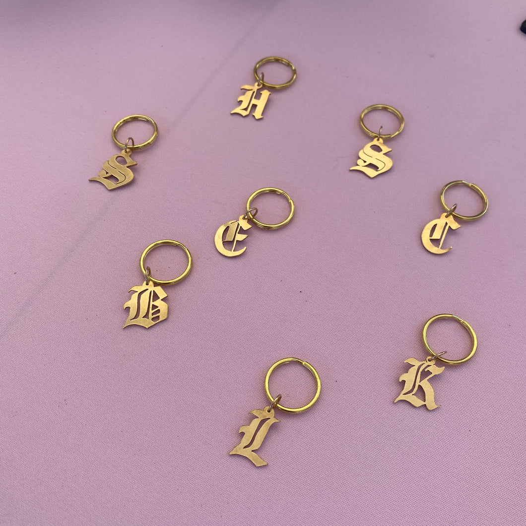 Brass Initials